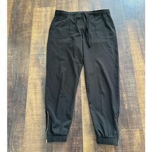 Albion Fit Blue Black Jetsetter Joggers Size Medium